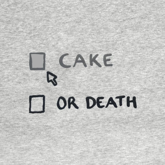 Cake or Death - my options are now...or death? by TillaCrowne